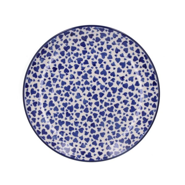 Dinner plate Ø 25.5 cm - Dancing Hearts