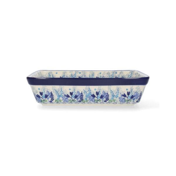 Oven Dish Rectangular 2850 ml - Blue Garden