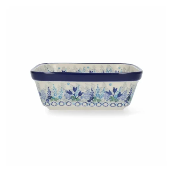 Square Oven Dish 1550 ml - Blue Garden