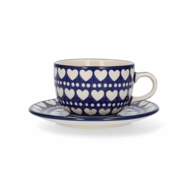Cup and Saucer 230 ml - Blue Valentine