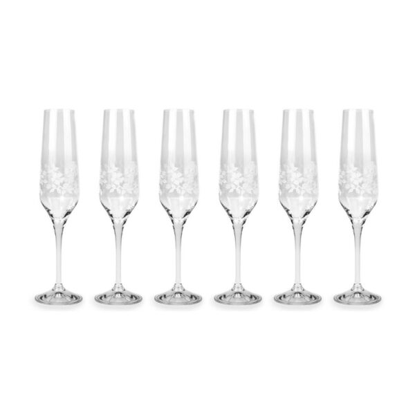Set of 6 Champagne glasses Summer Breeze 195 ml