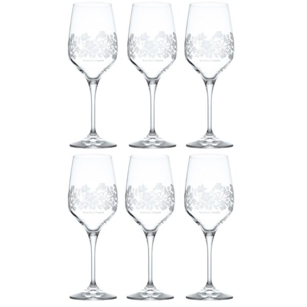 Set of 6 red wine glasses Summer Breeze 460 ml