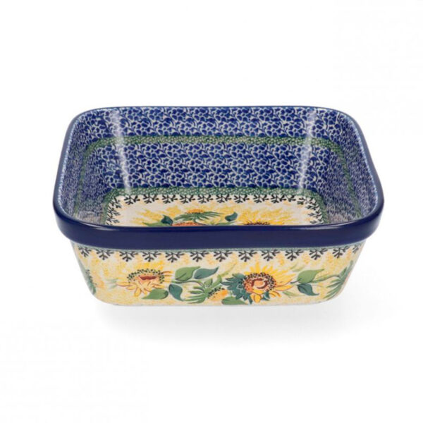 Oven Dish Square 1550 ml - VGM Sunflowers UNIKAT